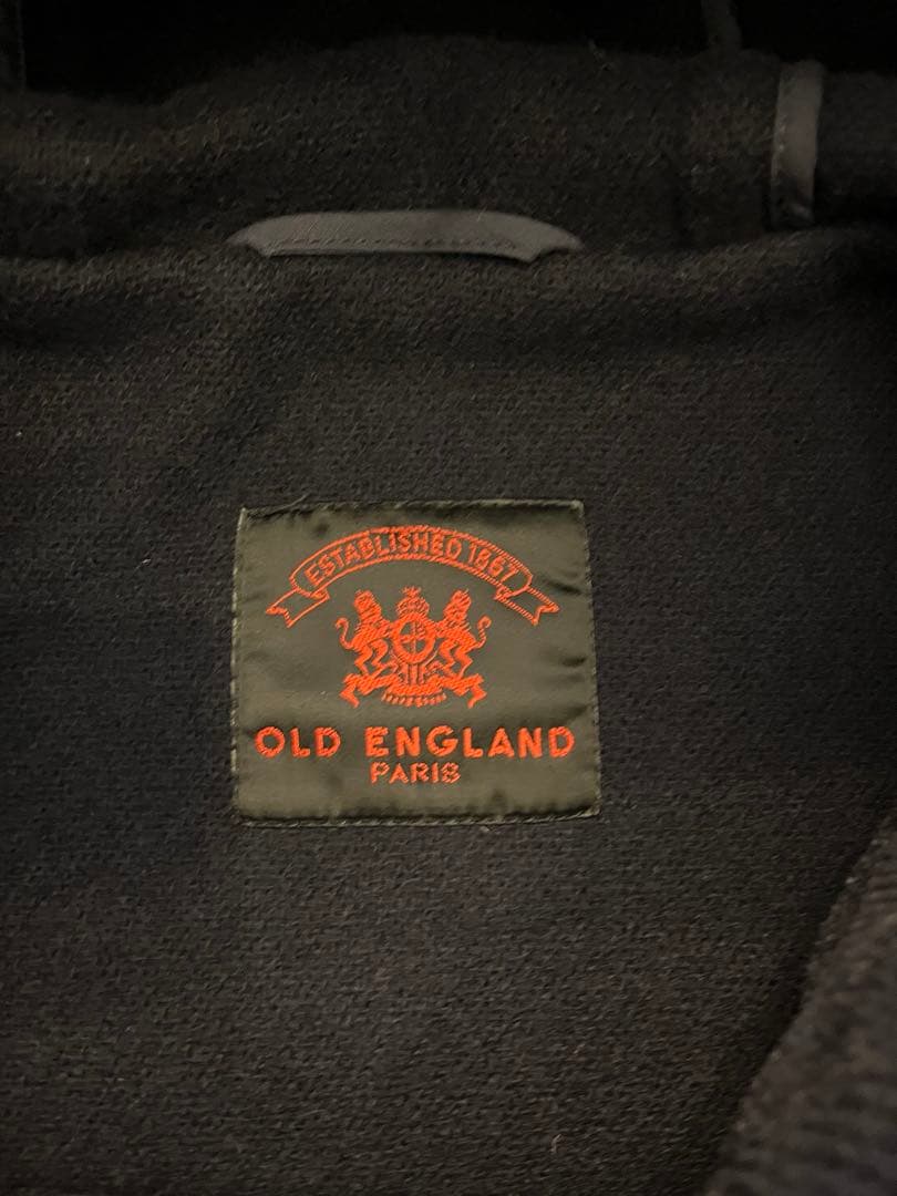 OLD ENGLAND オールドイングランド ダッフルコート　ネイビー　8