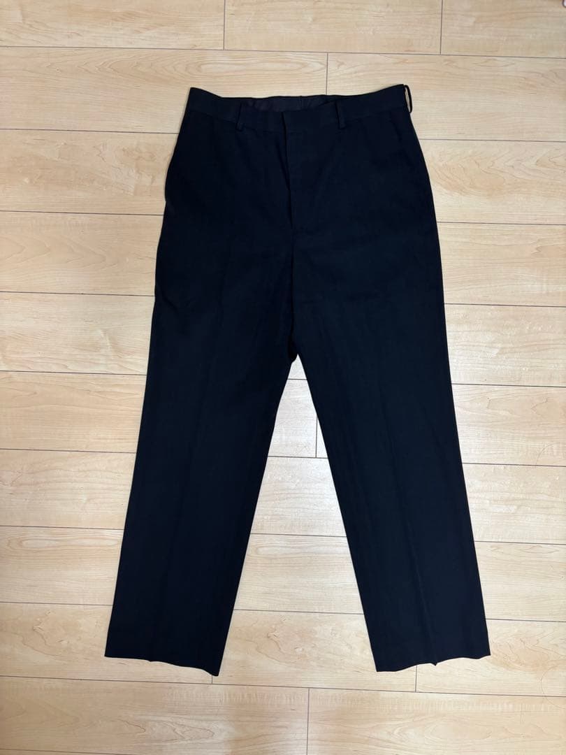 【極美品】 AURALEE スラックス サイズ5 ブラック 25AW