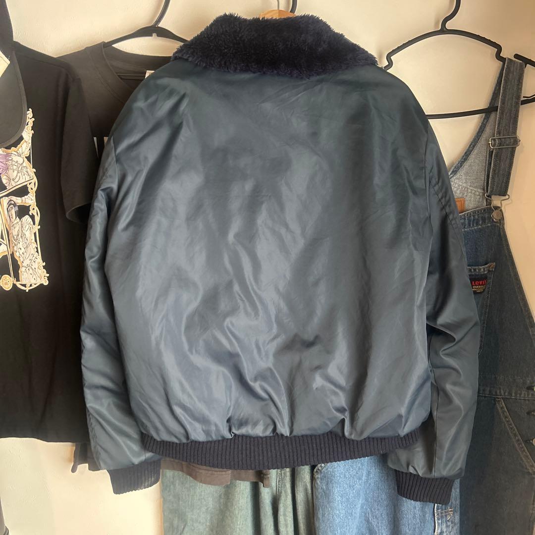 ネイビー B15フライトジャケット
