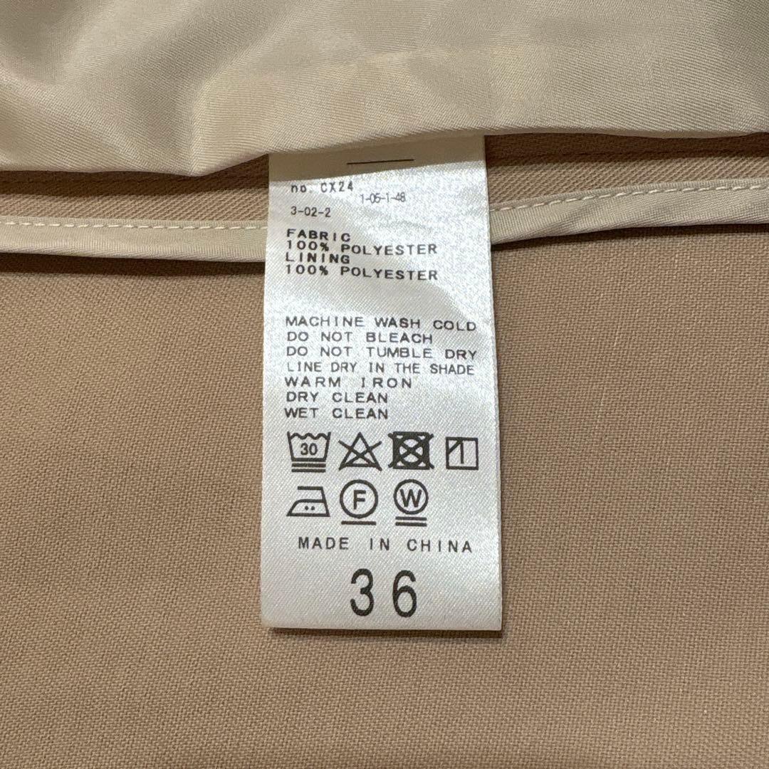 スローブイエナ ウォッシャブルトレンチコート スプリングコート 定価2.6万