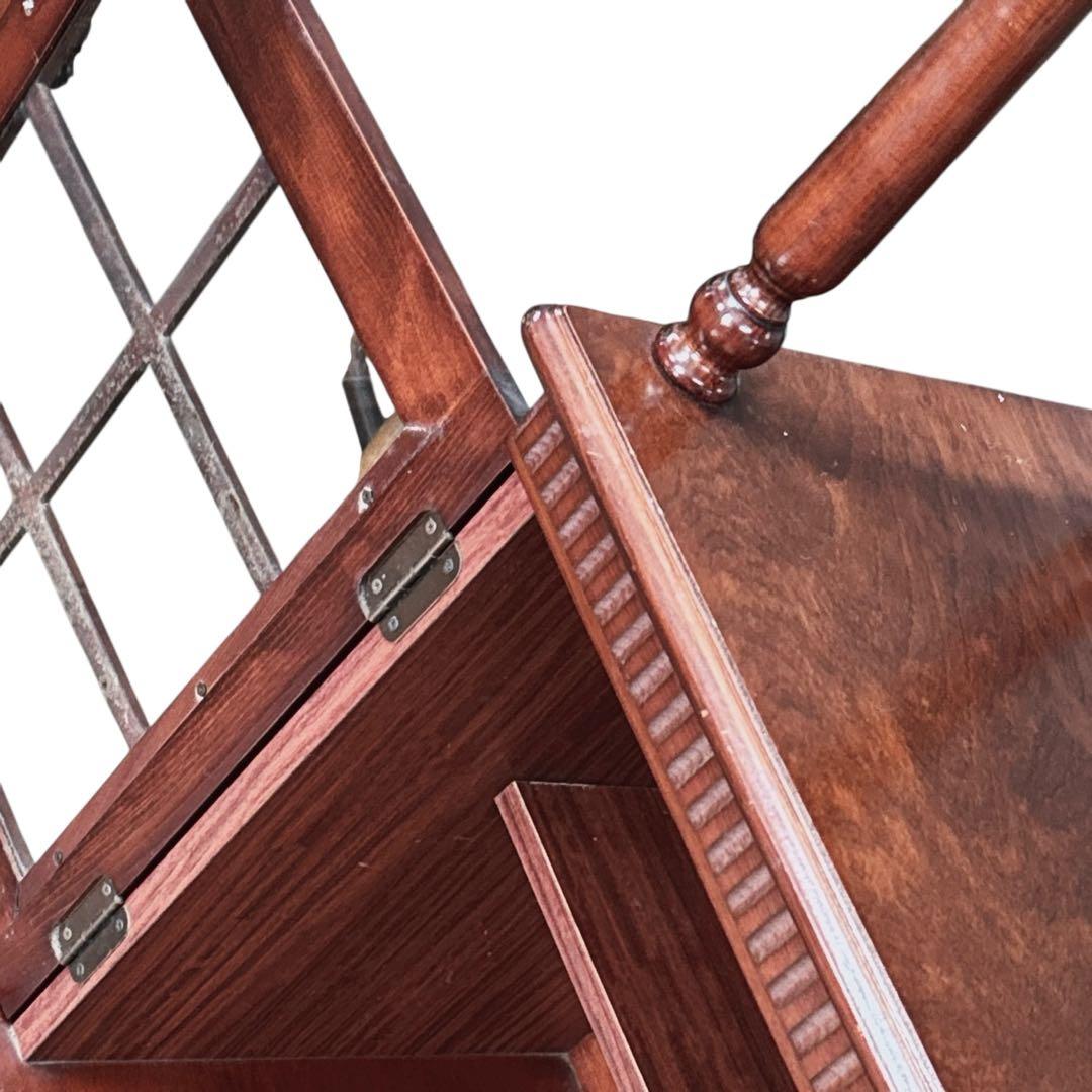 四国工芸◎木製 キャビネット◎ガラスコレクションケース 飾棚