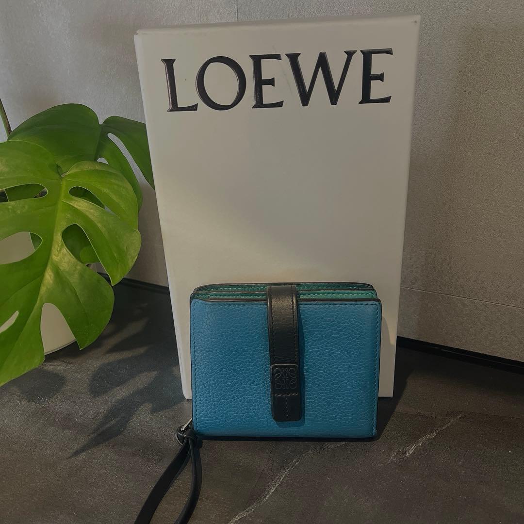 【LOEWE】コンパクトジップウォレット