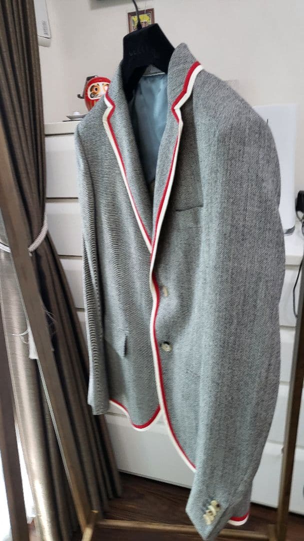 グッチ テーラードジャケット メンズ 46R