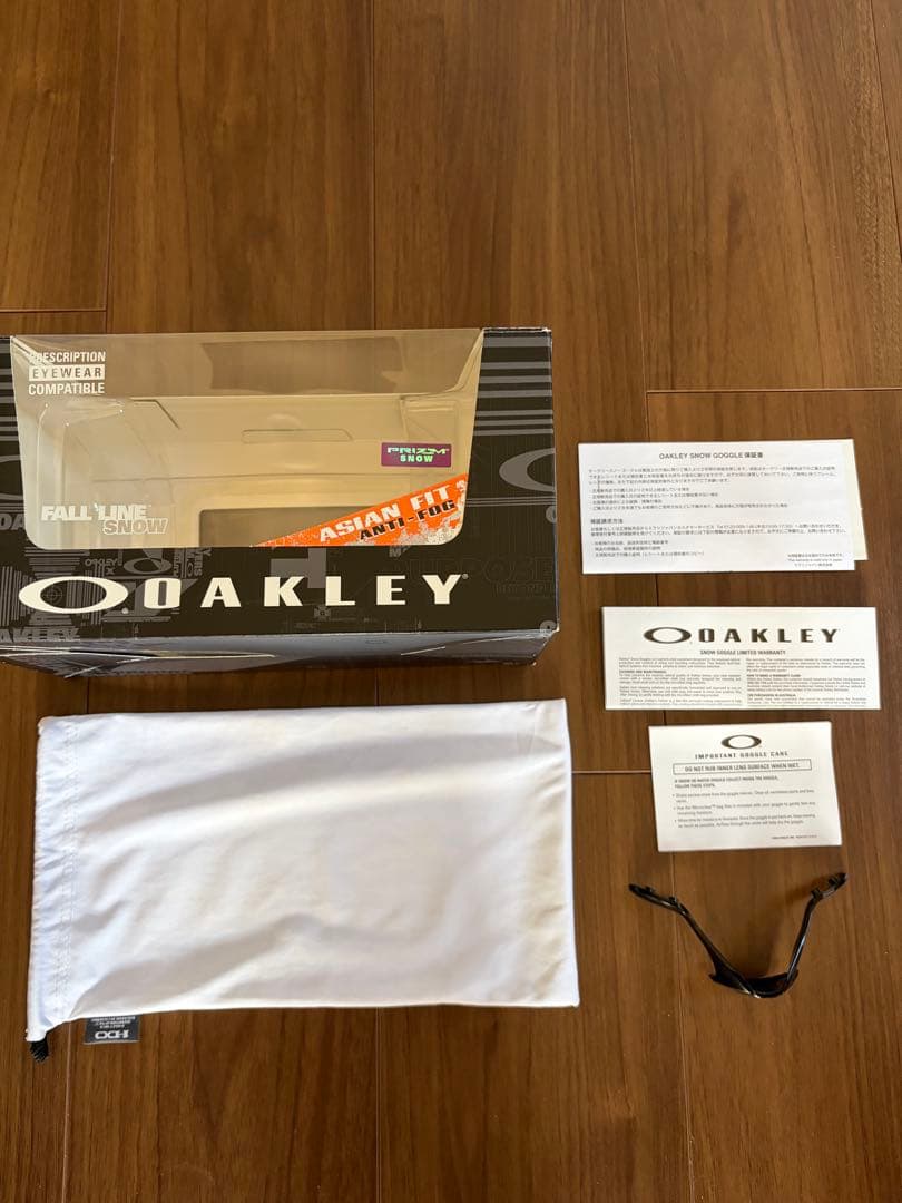 【美品】OAKLEY オークリー ゴーグル FALL LINE