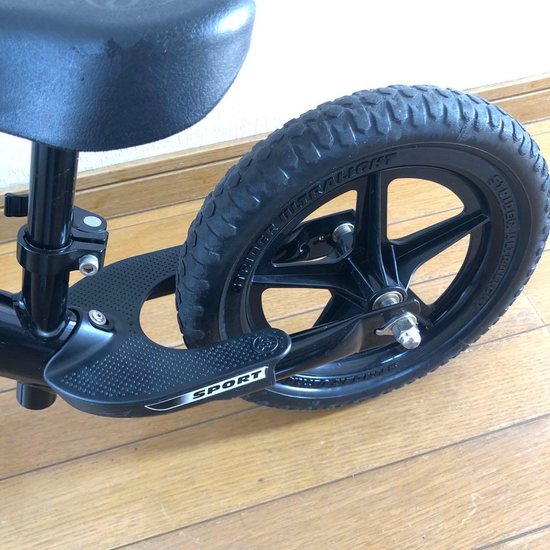 ストライダー スポーツ ブラック 12インチ【付属品あり】