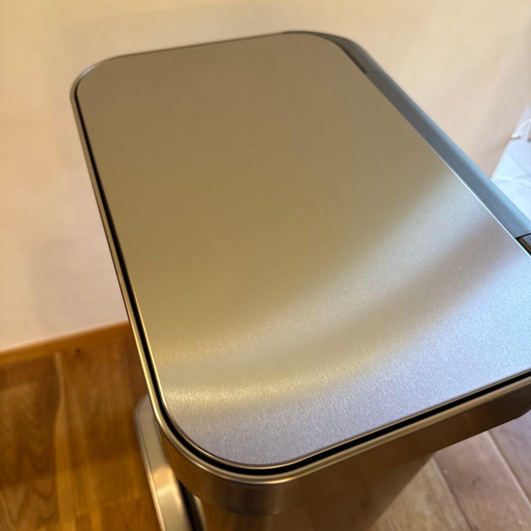 simplehuman ステンレススチール ごみ箱　45ℓ