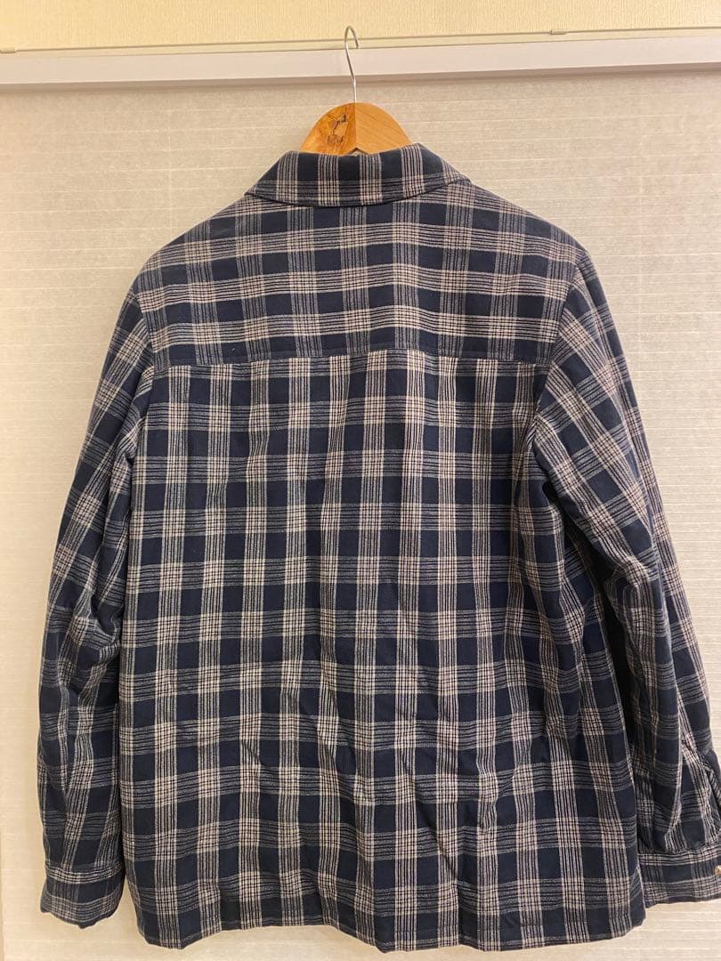 A.P.C. ネイビー チェック ジャケット　M