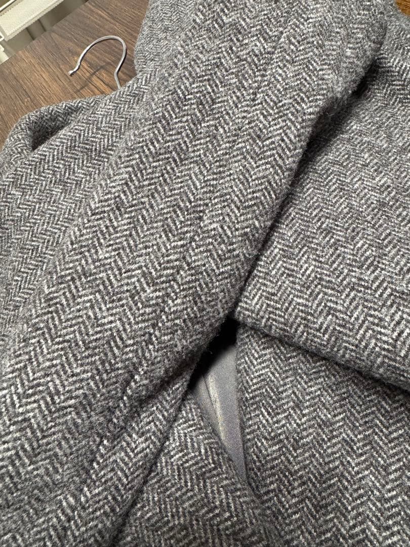 グローバルワーク　軽やかストレッチ衿2wayコート