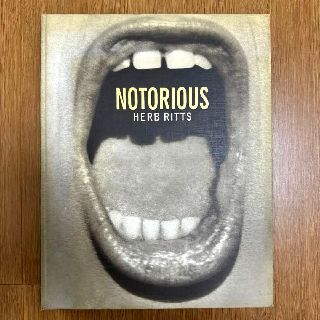 【1992年・大判】Herb Ritts: Notoriousハーブリッツ写真集