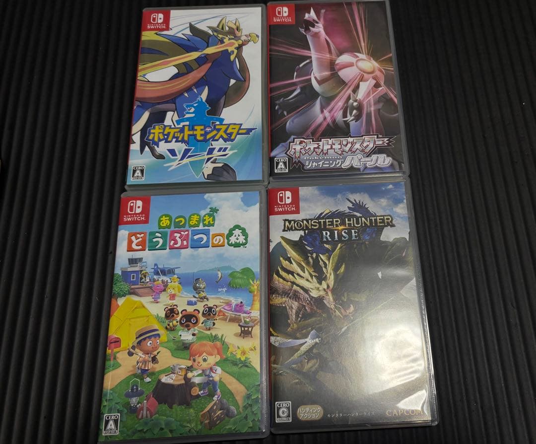 Nintendo Switch カセット4種