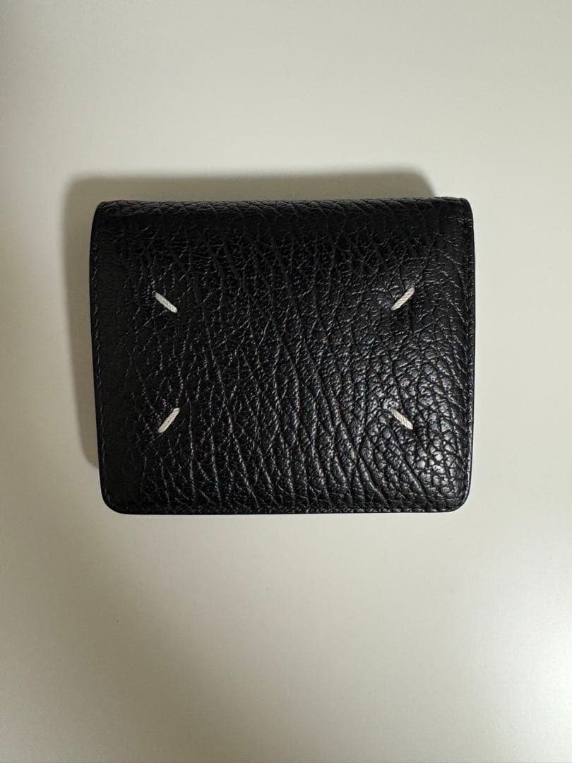 【週末特価】Maison Margiela ブラック二つ折り財布