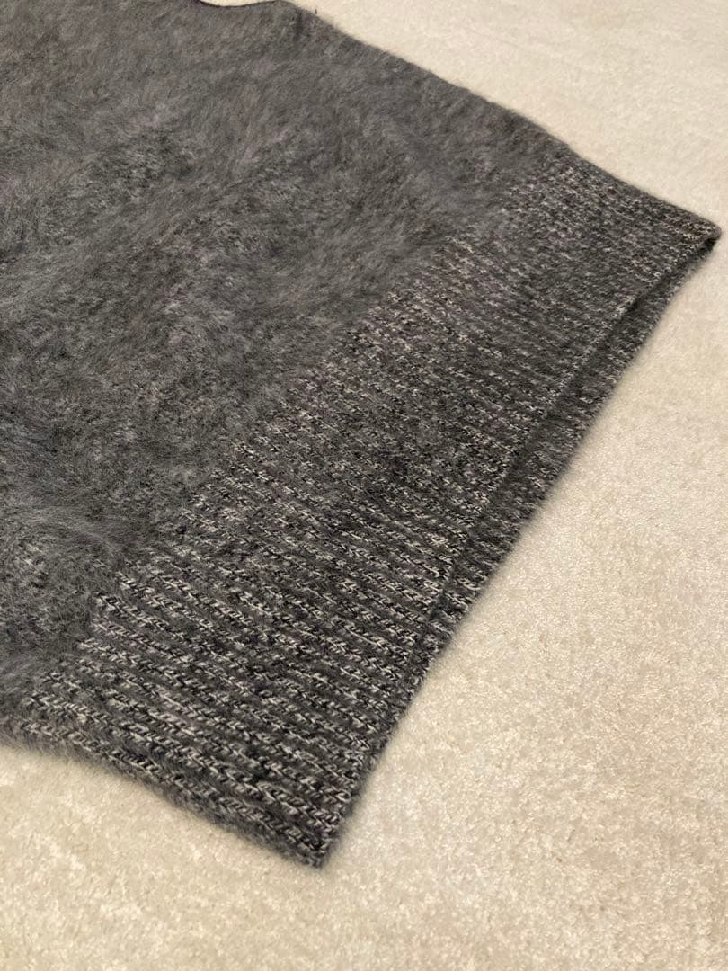 【美品】UNITEDARROWS フォックス カシミヤ ハイネック ニットベスト