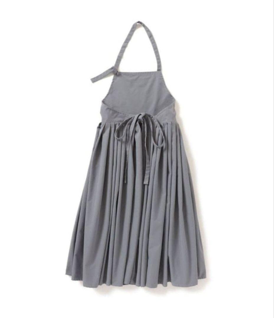 新品　Dean &DeLuca ×ビームス　フレアエプロンドレス　グレー　完売品