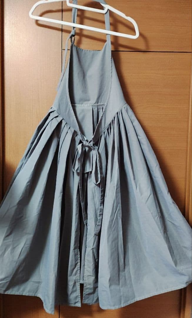 新品　Dean &DeLuca ×ビームス　フレアエプロンドレス　グレー　完売品