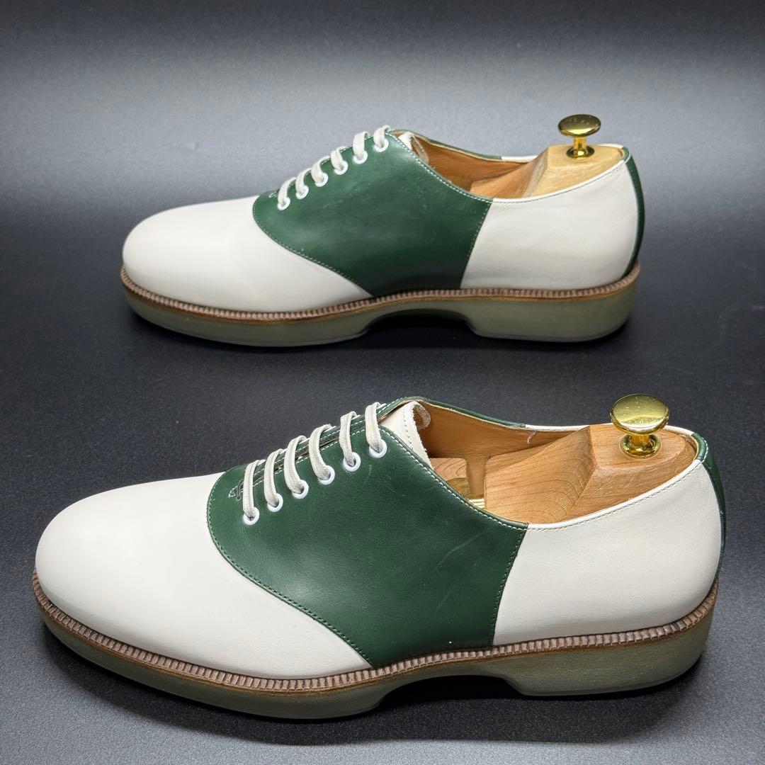 【未使用に近い】 Salvatore Ferragamo サドルシューズ 革靴