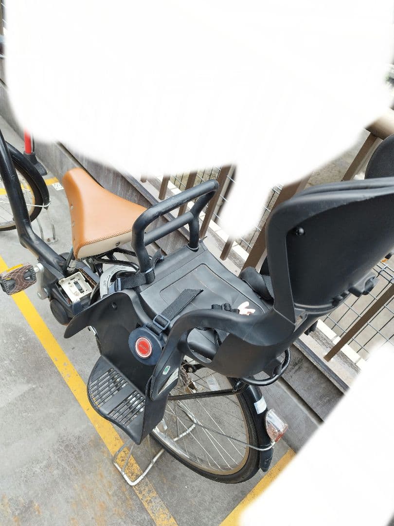 【東京引取限定】ブリジストン 電動アシスト自転車 チャイルドシート リアシート付