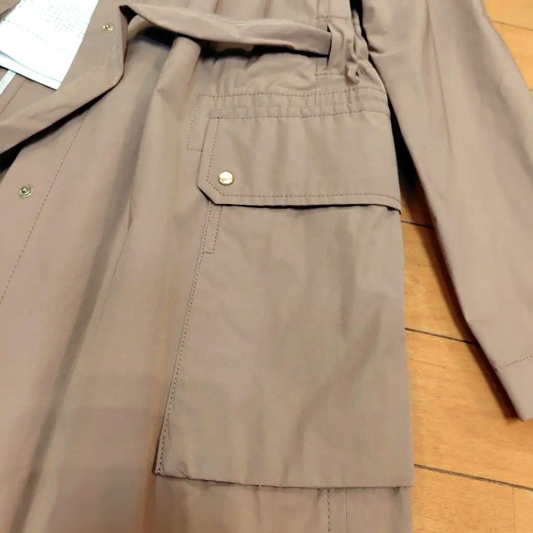 レリアン 近年モデル ベージュ トレンチコート フーデッド9M