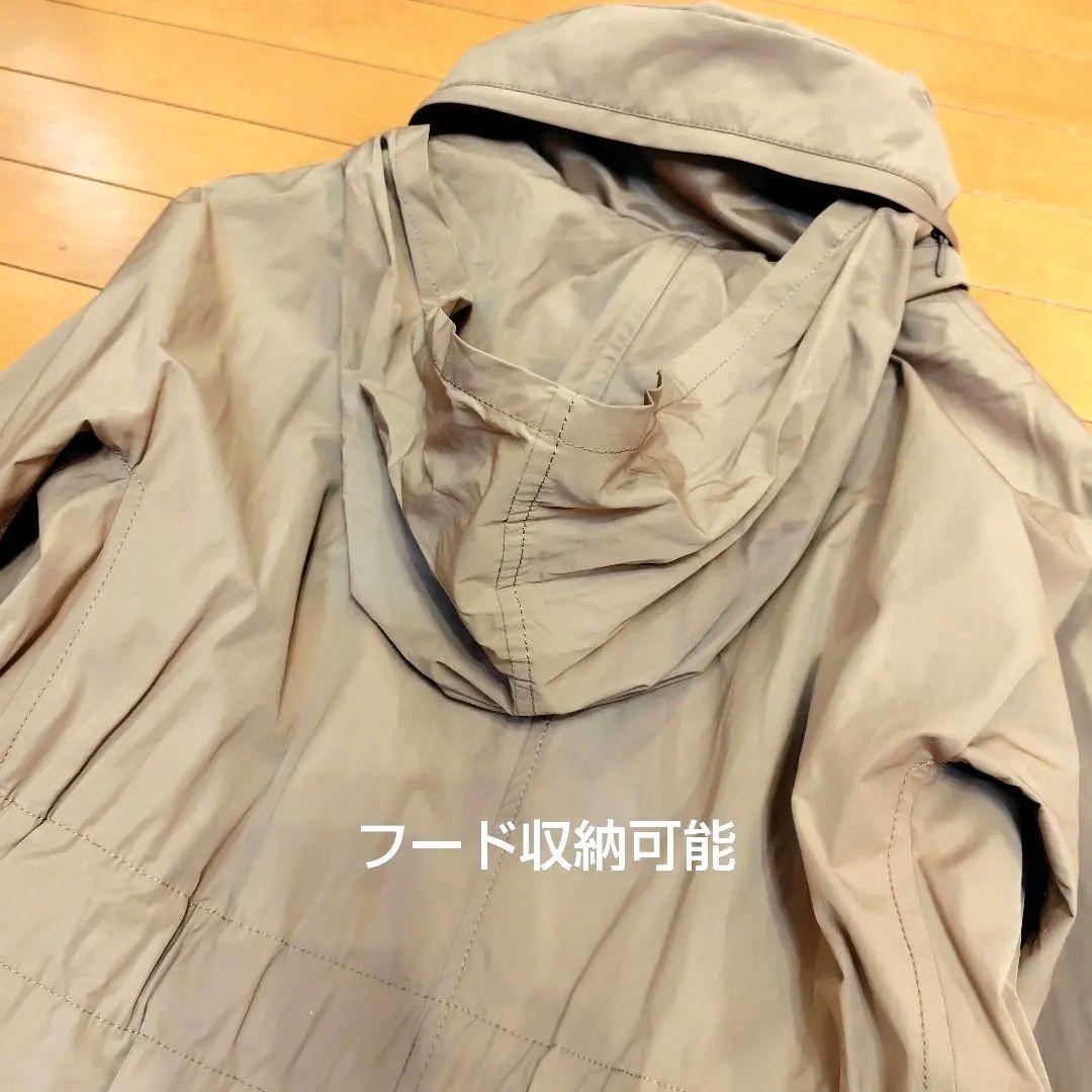 レリアン 近年モデル ベージュ トレンチコート フーデッド9M