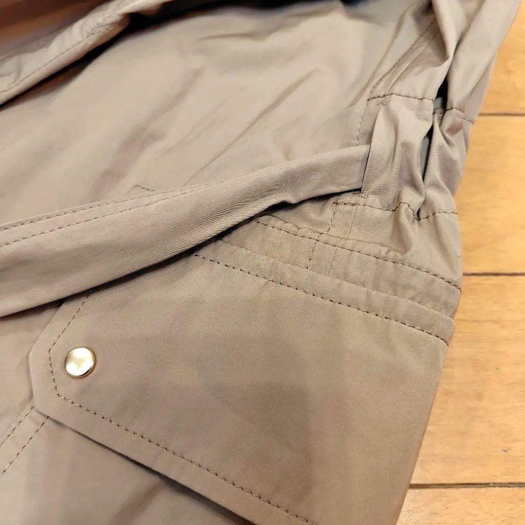 レリアン 近年モデル ベージュ トレンチコート フーデッド9M