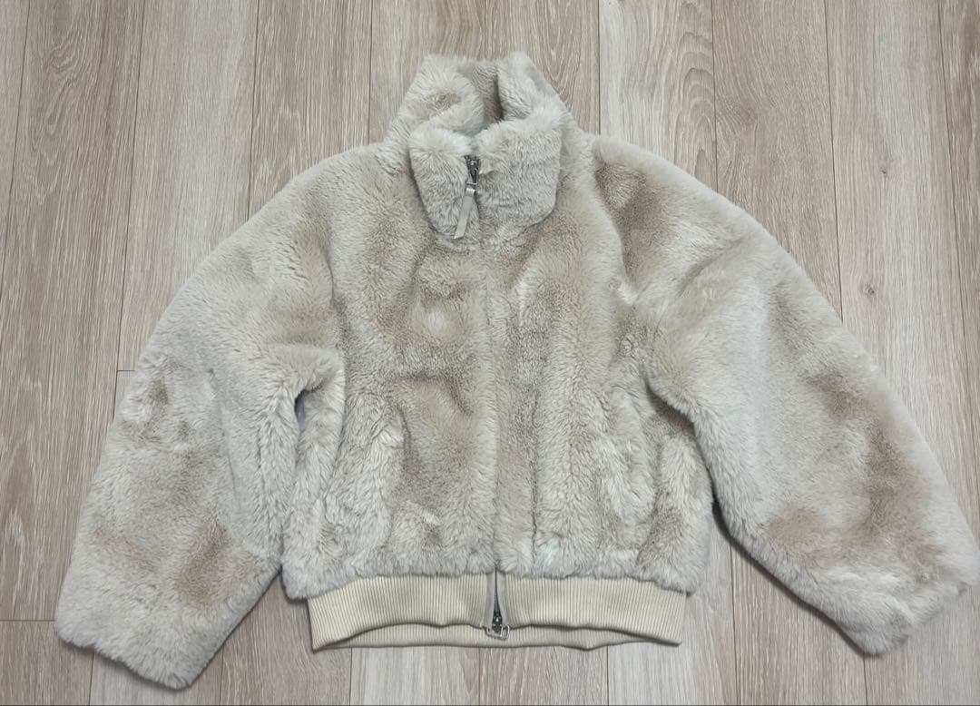 ワージー we'rthy エコファージャケット　野沢和香　アイボリー