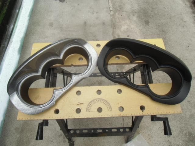 西*片様 ダイハツコペンL880K用オーディオパネル、メータ－フ－ド