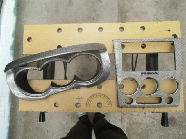 西*片様 ダイハツコペンL880K用オーディオパネル、メータ－フ－ド