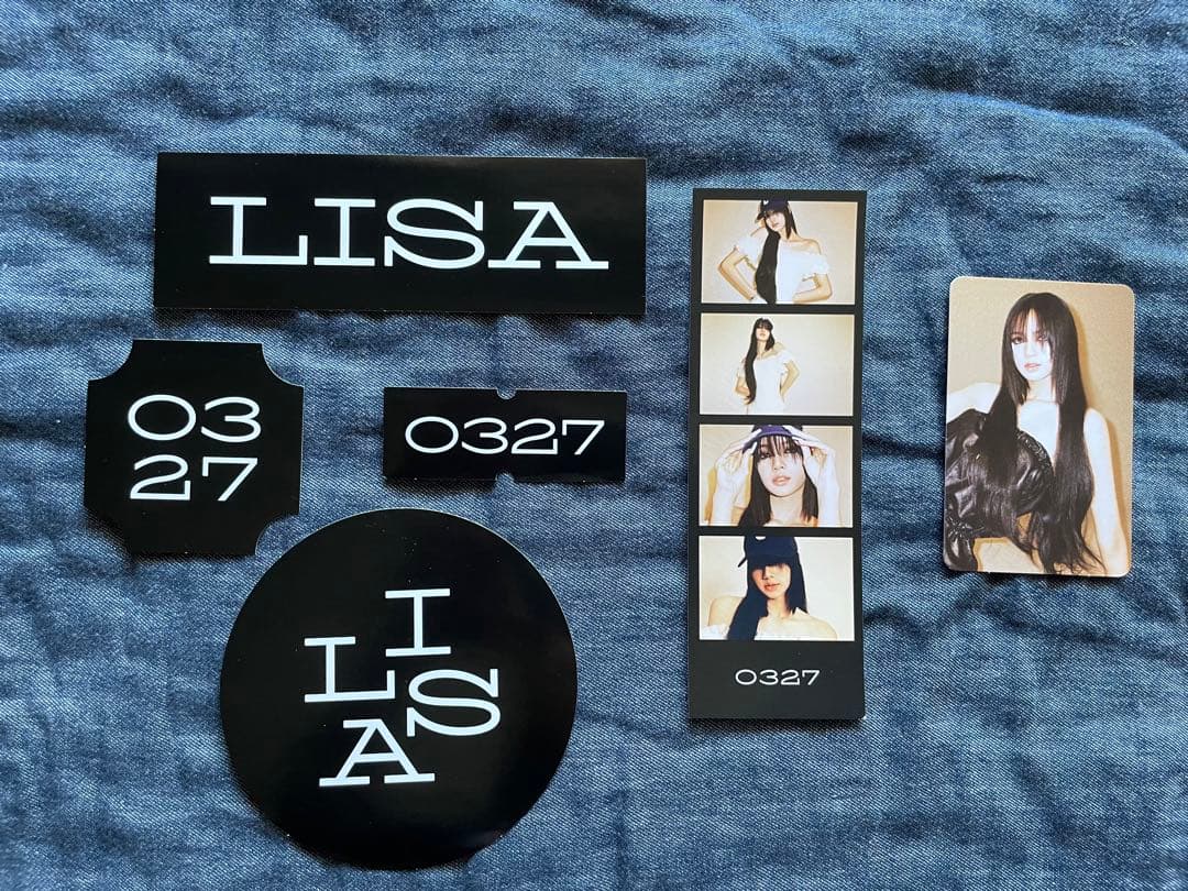 直筆サイン入り BLACKPINK LISA PHOTOBOOK