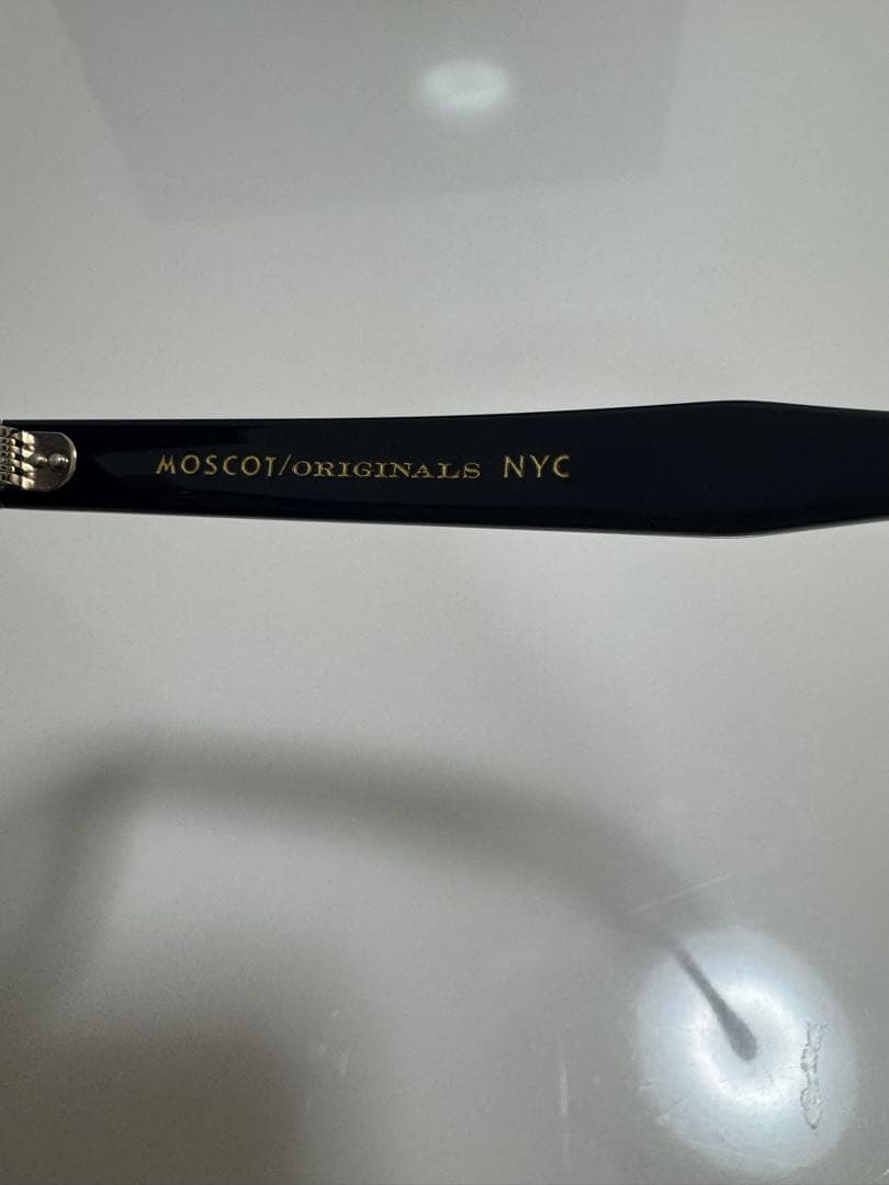 【美品】MOSCOT LEMTOSH 46 JPN LTD VI BLACK