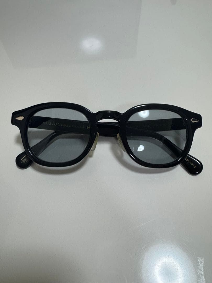 【美品】MOSCOT LEMTOSH 46 JPN LTD VI BLACK