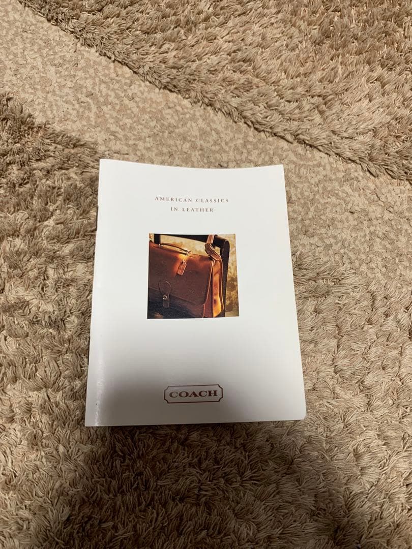 【希少品】 vintage coach old usa クラッチバッグ ブラック