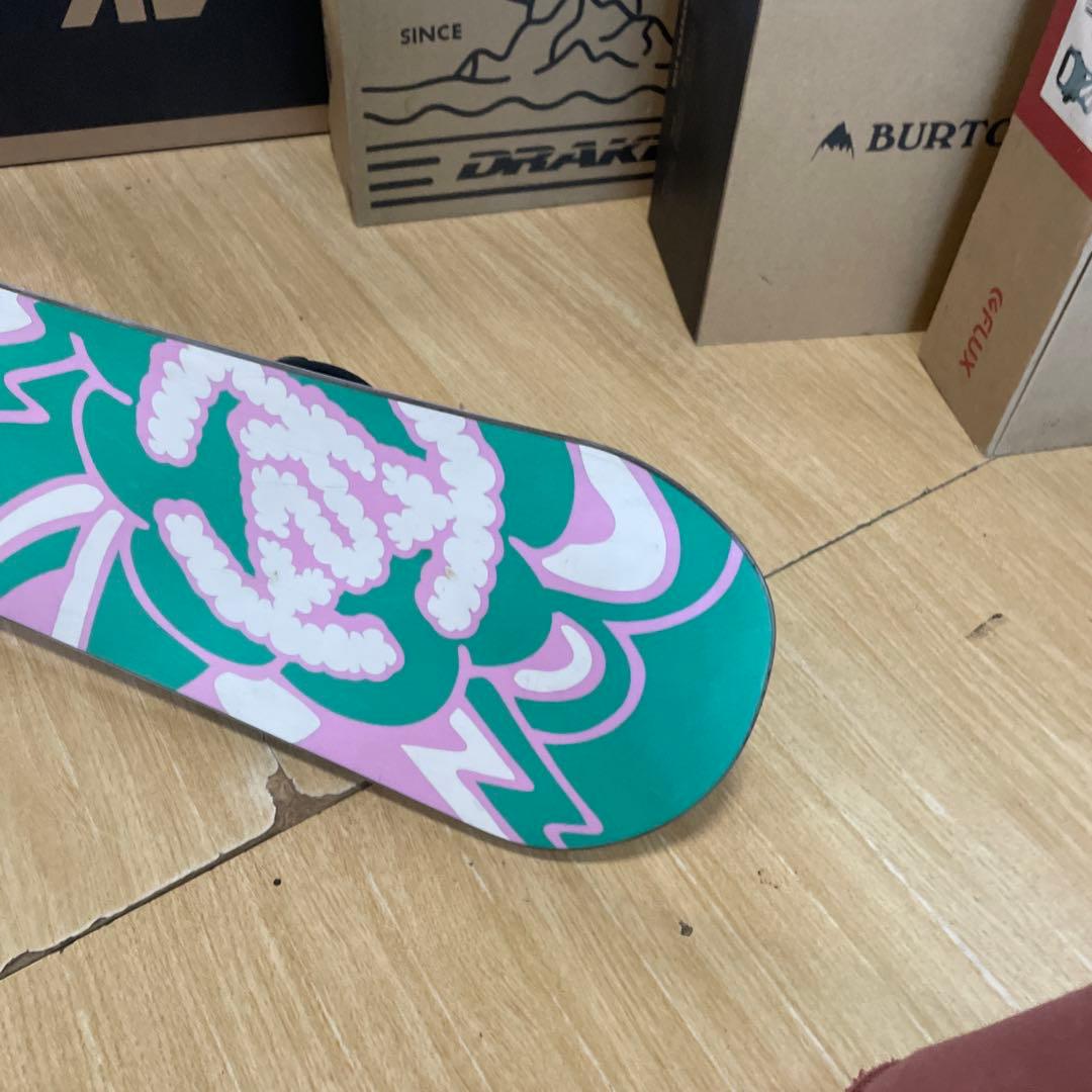 K2×ZUMA　キッズスノーボードセット　未使用バイン付4点セット　100㎝