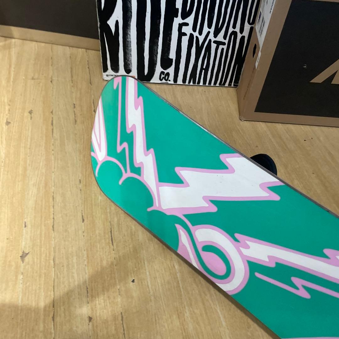 K2×ZUMA　キッズスノーボードセット　未使用バイン付4点セット　100㎝