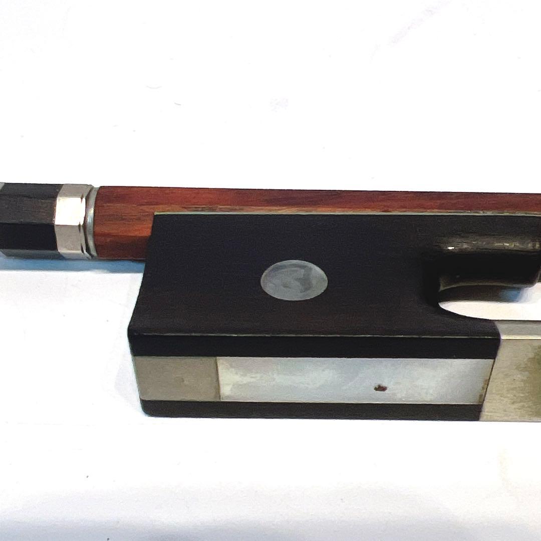 【高級】archet★バイオリン弓 4/4サイズ　　PE1003 張り替え不用