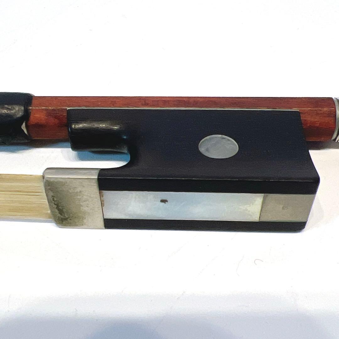 【高級】archet★バイオリン弓 4/4サイズ　　PE1003 張り替え不用