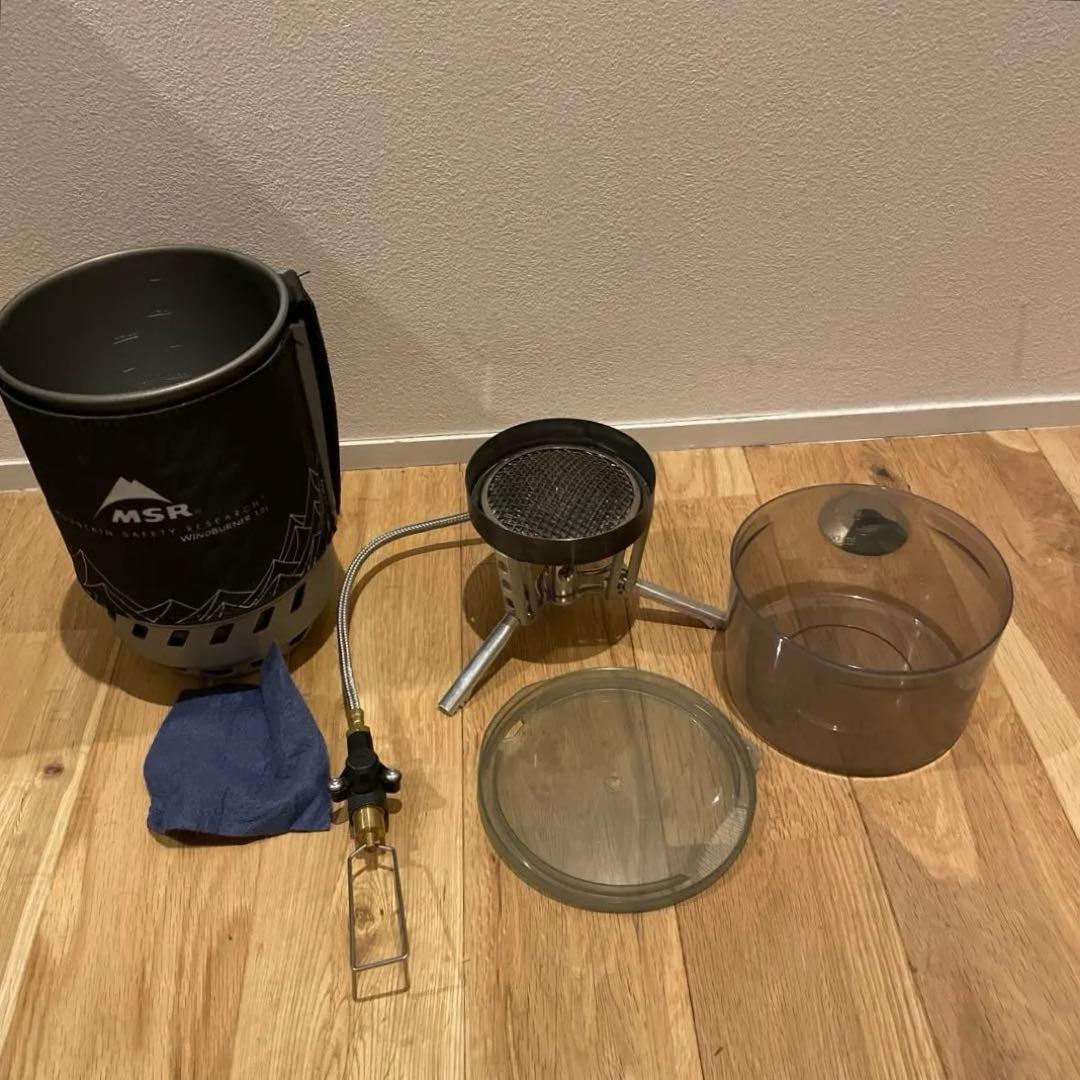 最終価格　美品MSR ウィンドバーナー DUO 1.8L 黒　日本未発売