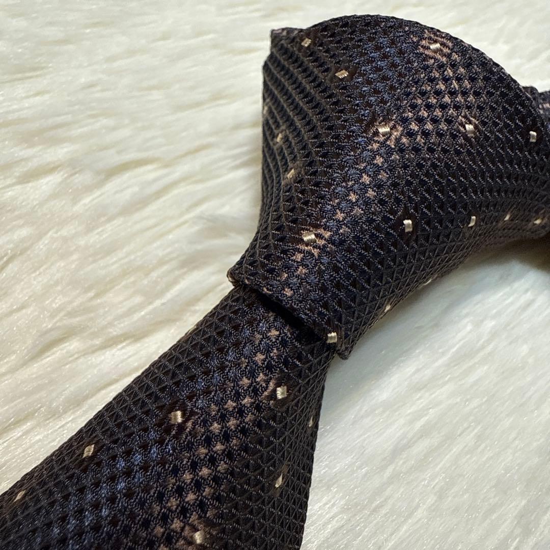 【未使用級】LOUIS VUITTON ネクタイ　高級シルク　ロゴ