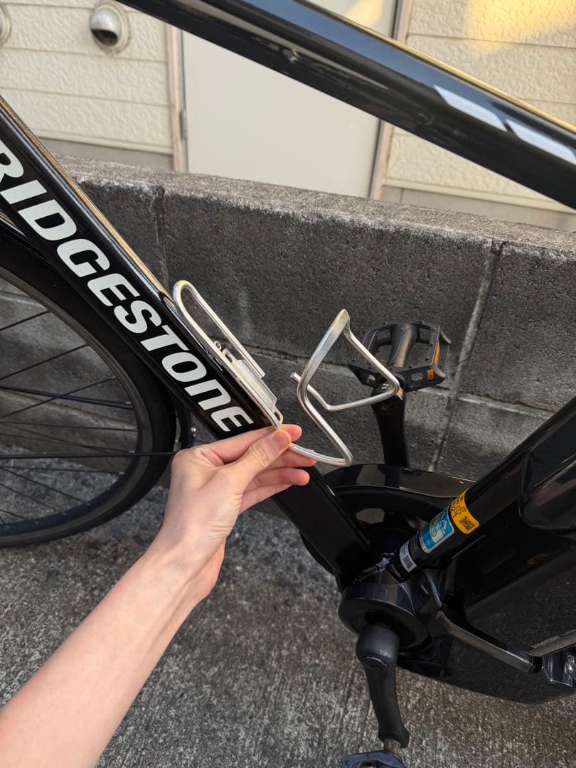 BRIDGESTONE アシスト電動自転車ブラックブリヂストン tb1e 手渡し