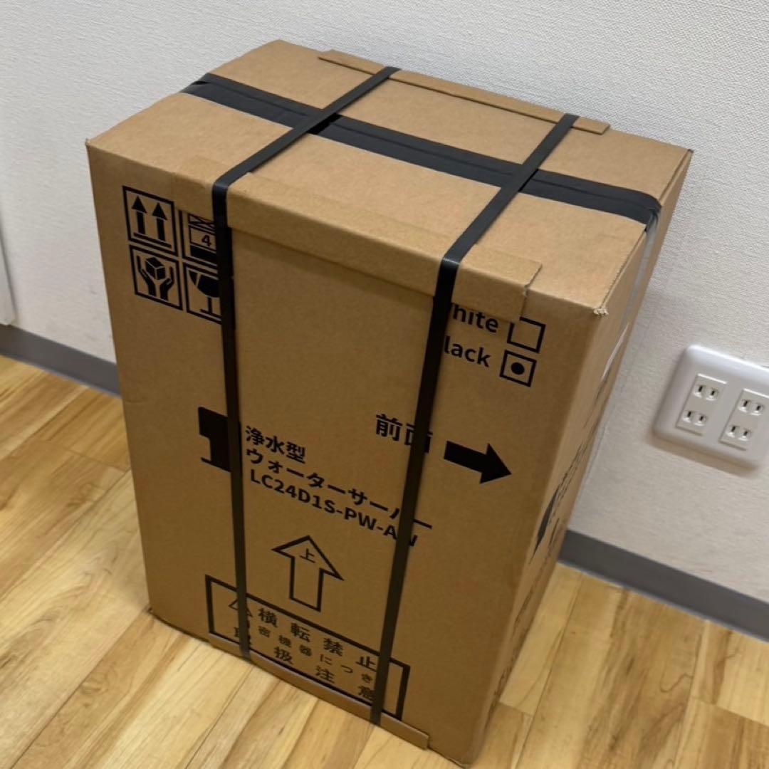 Locca 浄水型 ウォーターサーバー LC24D1S-PW-AW ブラック