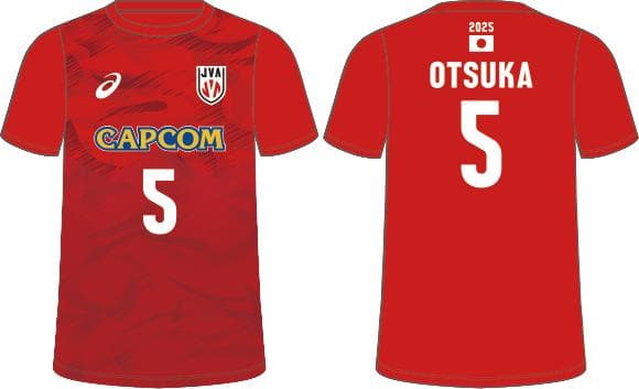 2025年 バレーボール男子日本代表 応援Tシャツ 大塚達宣 XL