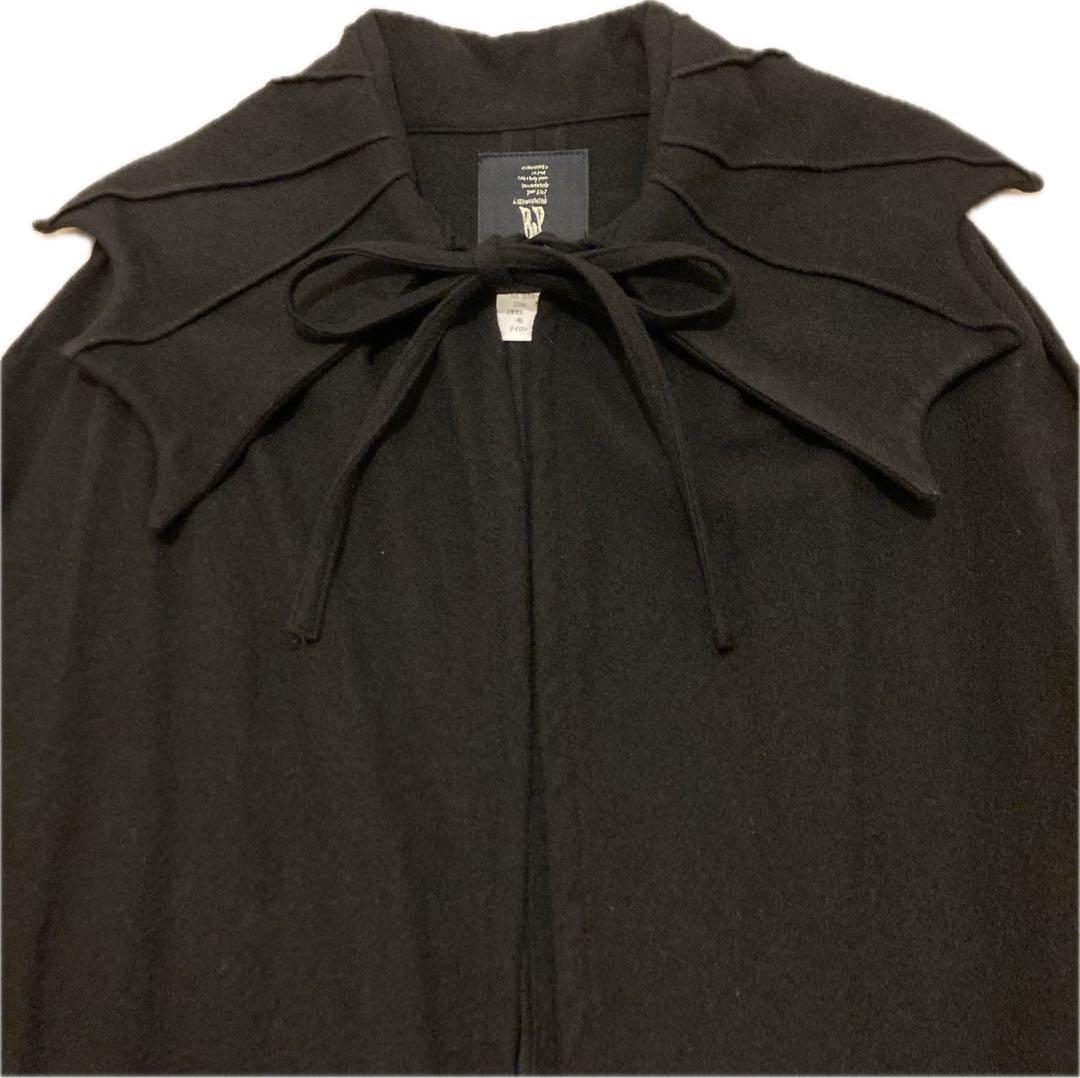 BPN BLACK PEACE NOW コウモリ衿 蝙蝠衿 マント 希少品 美品