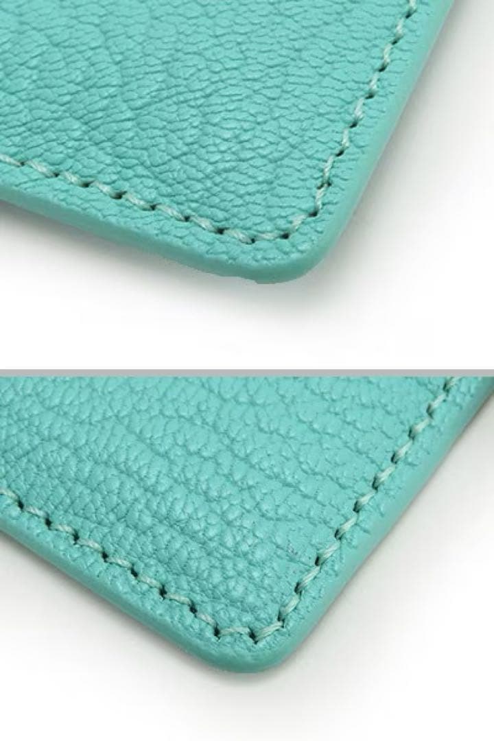 【新品未使用/箱付/希少品】ティファニー　パスケース　キーリング付ケース