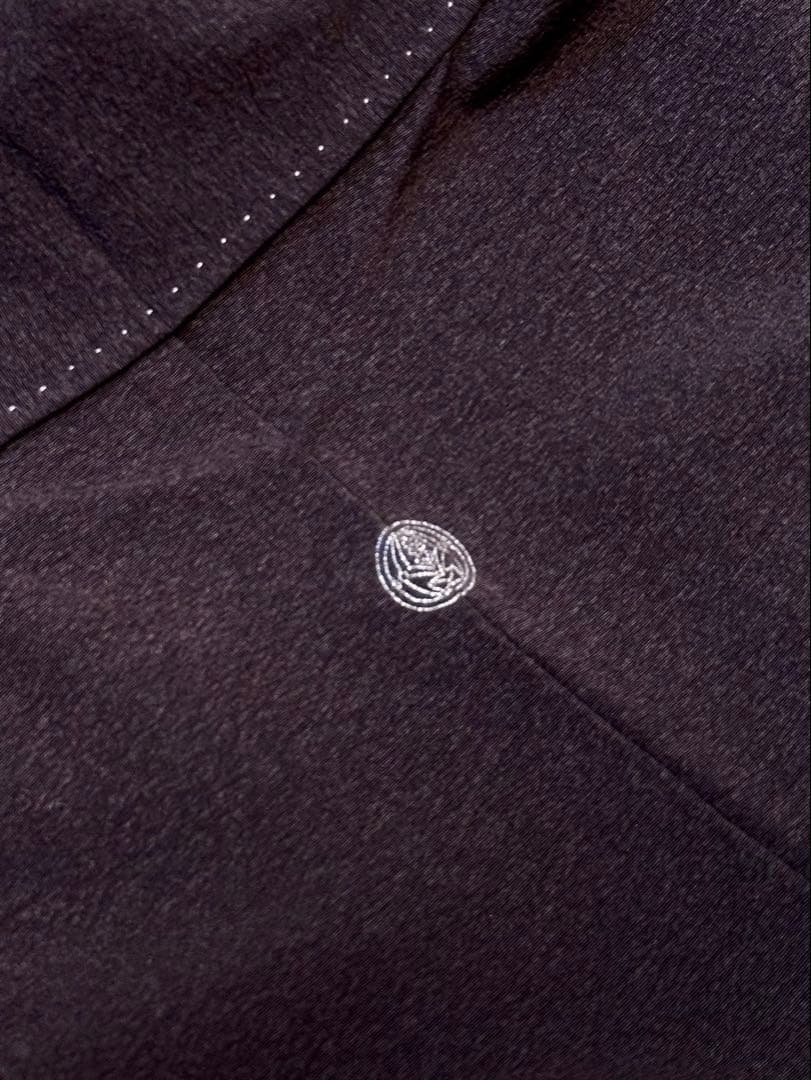 ③【美品】菅有鬼一　東京友禅　白鷺　付下げ　縫一つ紋　正絹　袷