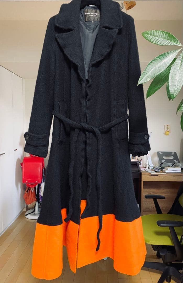 【美品】22aw コムデギャルソンオムプリュス 縮絨 コート