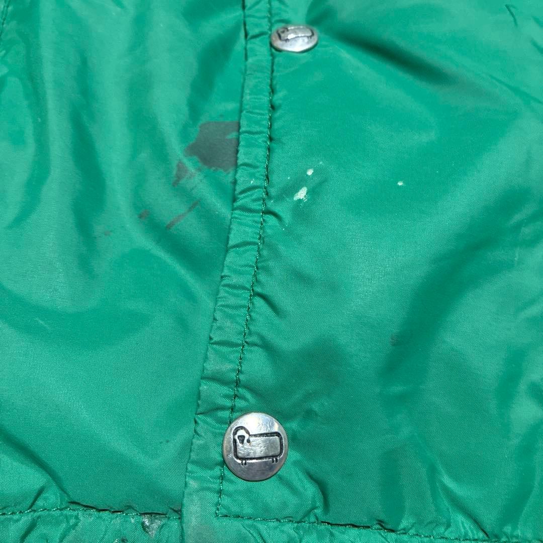 ビンテージ　ウールリッチ　ダウンベスト　グリーン　70年代　白タグXL