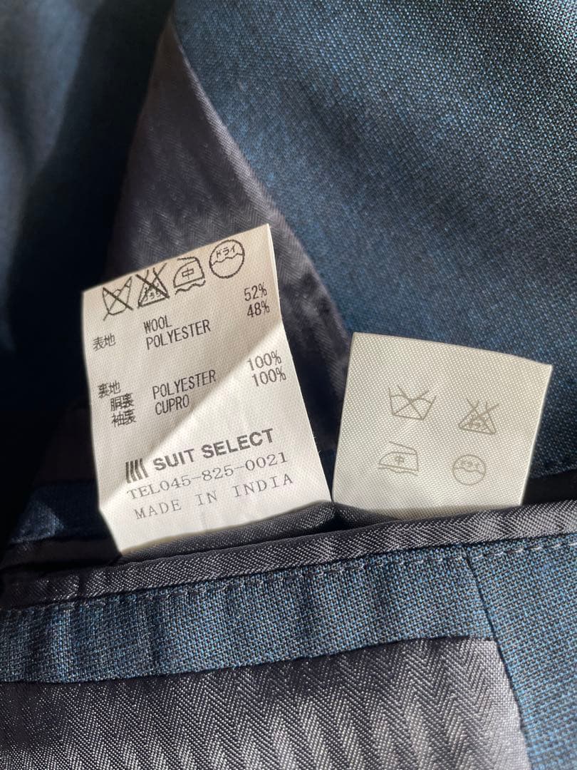 SUIT SELECT メンズスーツ セットアップ ネイビー系