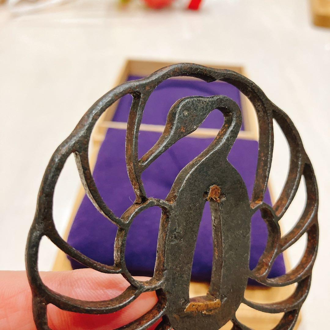 鶴丸 透かし 鍔