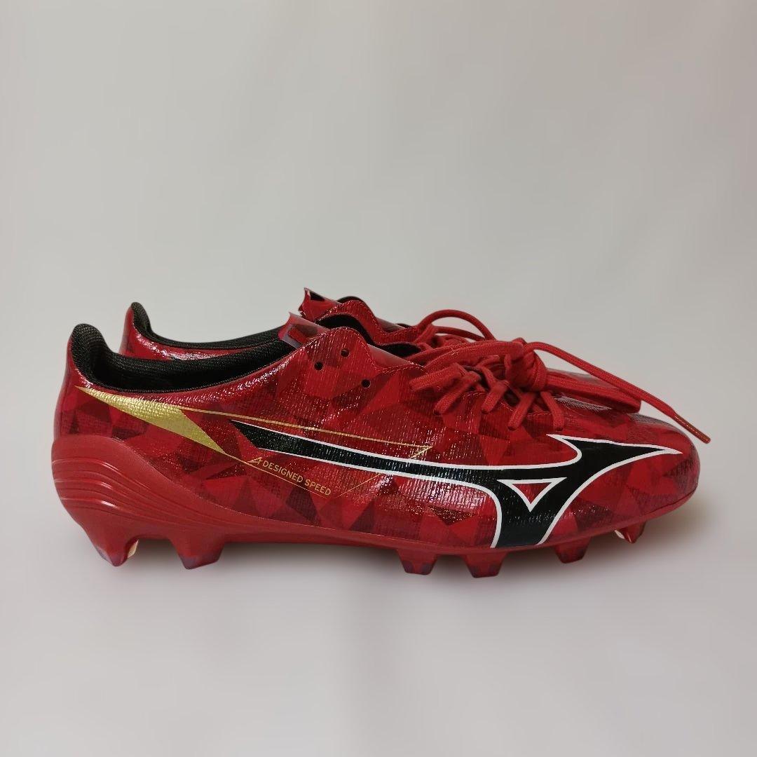 【新品】 ミズノ アルファ2 ジャパン 26.5cm ルビーレッド × ブラック