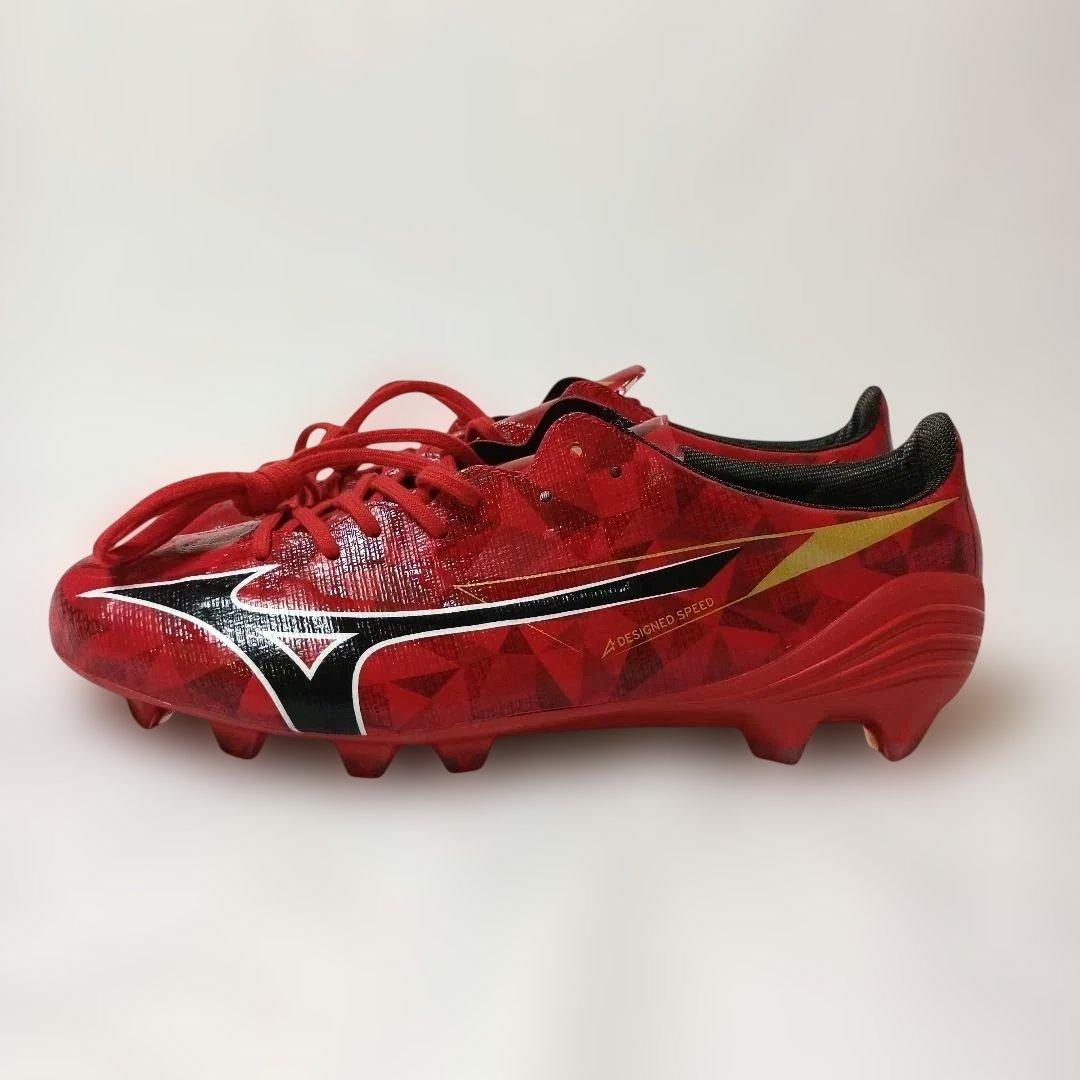 【新品】 ミズノ アルファ2 ジャパン 26.5cm ルビーレッド × ブラック