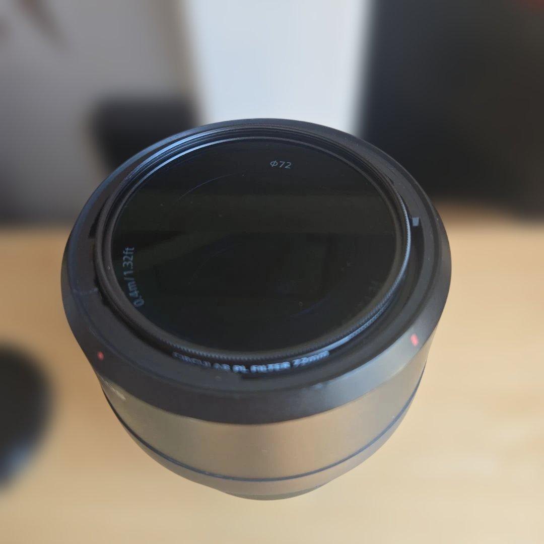 (美品) SONY 単焦点レンズ SEL50F12GM 円偏光サーキュラー付