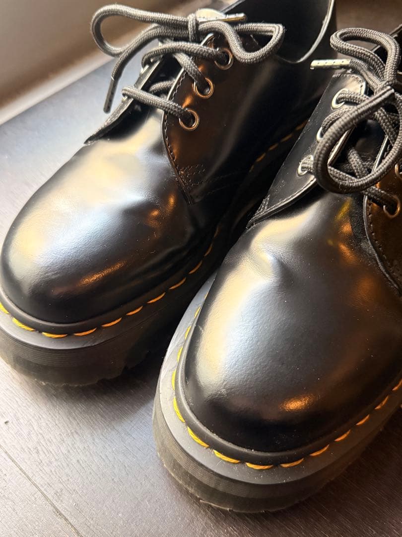 【正規品&美品】ドクターマーチン 1461 QUAD 3 ホールシューズ　UK6